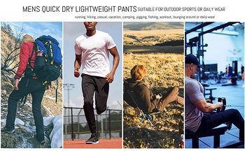 Adventure Pants uses Jogging Hiking Fishing